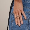 Billede af ENAMEL Copenhagen Agnete Small ring sølv (str. 46-61)
