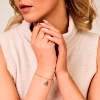 Billede af Spirit Icons Elisa armbånd forgyldt sølv (17+2 cm)