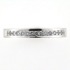 Billede af Ring fattet med  15 brill. a 0,01 w/vs. 14 kt. hvg.