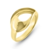 Billede af Ring "Open Split" i guld