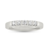 Billede af Alliancering 5 brillanter 0,08 w/vs. 14 kt. hvidguld