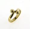 Billede af Ring m. 2 stk. 4,5 m/m. kugler..........