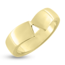Billede af Ring, bred. 7 mm. ( str. -59) 8 kt.