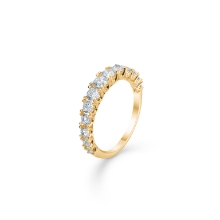 Billede af Mads Z 14 kt. ring "Crown Princess" brill ialt 1,00 w/si str 58