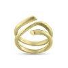 Billede af Ring  dobbelt skinne  14 kt.