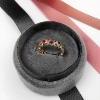 Billede af Mads Z "Luxury Rainbow" ring 14 kt m.ægte sten (str. 50-60)