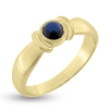 Billede af Ring i 8 kt m. safir 5 mm