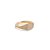 Billede af *ENAMEL Copenhagen Sparkling Mary ring forgyldt sølv m. zirkonia