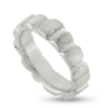 Billede af Ring med felter u/sten 14 kt. hvg. (gigtring)
