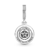 Billede af Pandora MARVEL Captain Americas Skjold charm sølv m. emalje
