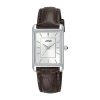 Billede af Lorus Classic dameur stål brun læderrem 22mm 5bar