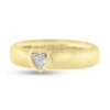 Billede af Ring dia. hjerte slib 0,25 tw/vvs. 14 kt.
