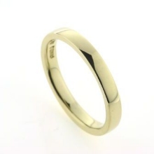Billede af Ring hr. ring (str. 60-69) 14 kt. (br. 3,1-tk. 1,9 mm.)