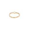 Billede af *Heiring Mai ring forgyldt sølv m. 0,02 w/vs brill str. 49