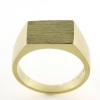Billede af Herrering massiv lukket bund, plade 10*14 mm.