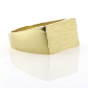 Billede af Herrering massiv lukket bund, plade 10*14 mm.