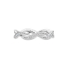 Billede af *Julie Sandlau Ocean ring rhodineret sølv cz