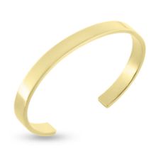 Billede af Armring åben i bund firkantet  rekt. tråd br. 7,0* tyk. 2,5 mm. 14 kt. facon + 37,3 gr. (prisen er excl. guld)