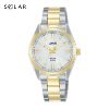 Billede af Lorus Classic dameur stål gulddoublé solar 10 bar 31mm