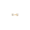 Billede af Mads Z 14 kt. ørestik "Crown" m. 0,18ct. brill. W.VS