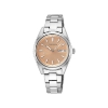 Billede af Seiko Classic dameur stål rosafarvet skive 30mm 10bar