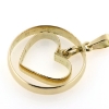 Billede af Vedh. af ringe m. øsken + patz 14 kt.