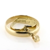 Billede af Vedh. af ringe m. øsken + patz 14 kt.