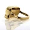 Billede af Opal ring med brillant 0,10 w/vs., opal 19*12,5 mm. 14 kt.