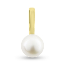 Billede af Vedhæng med fv. perle 6½-7 mm. 8 kt.