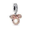 Billede af Pandora DISNEY Minnie Mouse Mom Charm med vedhæng sølv/rosa m. cz