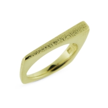 Billede af Ring massiv, 3 brill. a 0,03, 0,02, 0,01 w/vs.  14 kt.