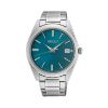 Billede af Seiko Classic herreur stål blå skive safirglas 40mm 10ATM