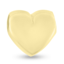 Billede af Vedhæng "Chunky Heart" hjerte 14 karat guld