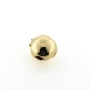 Billede af Kuglelås 10 m/m. 14 kt. facon + 2,6 gr. (prisen er excl. guld)