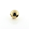 Billede af Kuglelås 10 m/m. 14 kt. facon + 2,6 gr. (prisen er excl. guld)