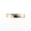 Billede af Ring fattet med 5 stene 14 kt.