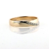 Billede af Ring fattet med 5 stene 14 kt.