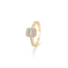 Billede af Mads Z 14 kt. ring "Elizabeth" str. 60 0,33 ct. W.SI brillanter