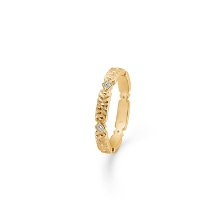 Billede af Mads Z "Poetry Forever Love" ring 14 kt. m. 0,12 ct. W.SI str. 56