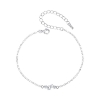 Billede af WiOGA Alejna armbånd sølv (15,5-18 cm)