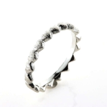 Billede af Ring hjerter br. 2,8 mm. 925s (hjertering)
