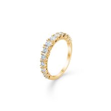 Billede af Mads Z 14 kt. ring "Crown Princess" brill ialt 0,75 w/si str 60