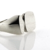 Billede af Herrering massiv lukket bund, plade 17*11,5mm 14 kt. hvg.