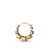Billede af Jane Kønig Small Curly Hoop ørering sølv forgyldt (1stk)
