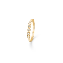Billede af Mads Z "Dido" ring 8 kt . zirkonia str. 54