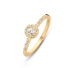 Billede af Spirit Icons "Luxury" ring forgyldt sølv cz str. 48-62