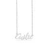 Billede af Studio Z "Name Tag - CECILIE" halskæde sølv (40-45 cm)