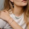 Billede af WiOGA Kathleen armbånd forgyldt sølv (15,5-18cm) 
