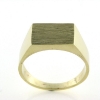 Billede af Herrering plade 9*13mm. og lukket bund