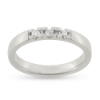 Billede af Alliancering 3* 0,04 w/pi., 925s.  (br. 2,9-tk. 1,9 mm.)